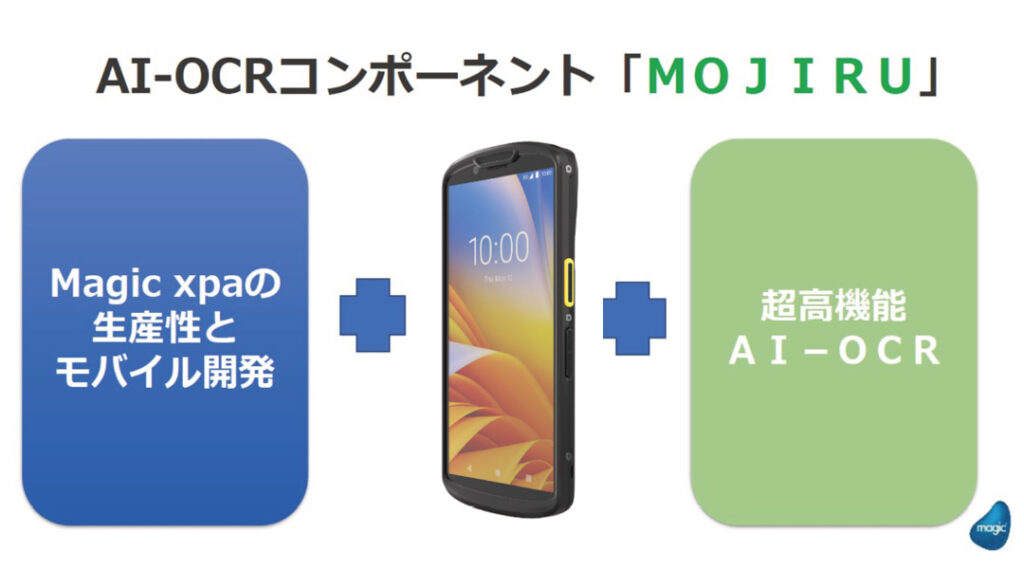 Masic xpaの開発による生産性とAIによる高精度なOCRを業務用のスマホやタブレットで利用可能になります。